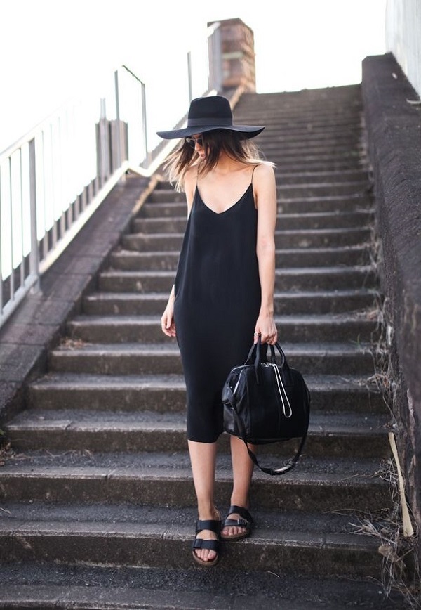 Maxi dress with birkenstocks 2025