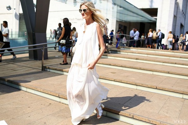 All White Outfits For Springtime