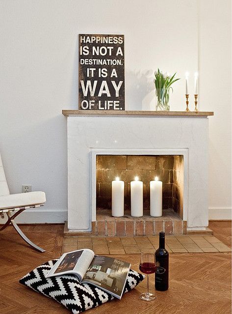 home decor wish list a fireplace cozy candles