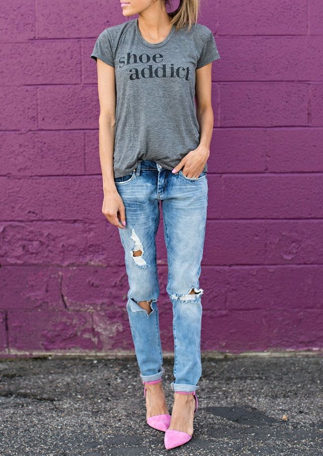 Style Dilemma: Slim Boyfriend Jeans